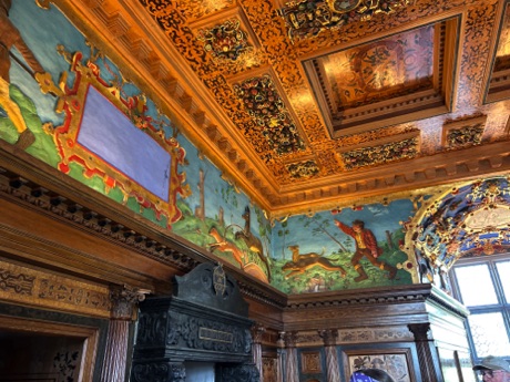 Kalmar Castle ceiling